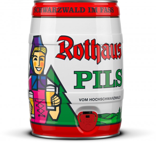 Rothaus Pils Party-Fass 5l