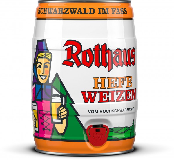 Rothaus Hefeweizen Party-Fass 5l